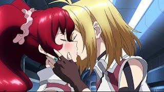 Yuri anime kiss scene  Hottest Anime yuri Kisses  Anime Moments