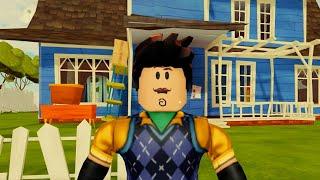 ROBLOX HELLO NEIGHBOR JUMPSCARES & WALKTHROUGH