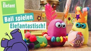 elefantastisch  - Was macht einen guten Freund aus & Mini Boings spielen Ball  Der Elefant  WDR