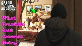 Franklin and Amanda Dating after Michaels Death in GTA 5  Trevor Caught Them