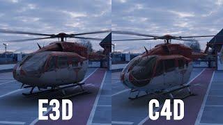 Element 3D vs Cinema 4D  Visual FX Pro