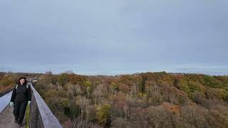 Walking Across Pontcysyllte Aquaduct And Back Again