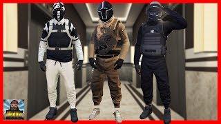 GTA 5 Online  Top 3 RNGTRYHARD OUTFITS  Modded Outfits️  TRON-HELM + braune JOGGER  German