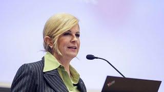 Kolinda Grabar Kitarović na otvorenju Multiplier Sport Eventa u ZŠEM-u