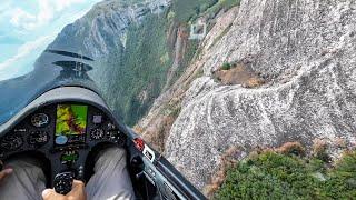 Exploring Burned Down Mountain by Glider in Bosnia & Herzegovina  SGP Livno