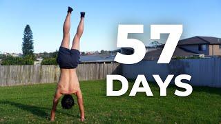 How I Learned to Handstand in 57 Days