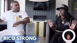 RICO STRONG EXPLAINS HOW HE BECAME A CONTRACTED STAR AT THE BEGINNING OF HIS CAREER PART 2 OF 3