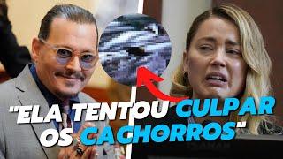 JOHNNY DEPP VS AMBER HEARD - MOMENTOS MAIS ENGRAÇADOS  LEGENDADO