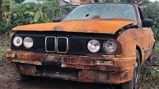 Fully restoration 50 year old BMW 3 series cars that were severely damaged  Rebuild the BMW car