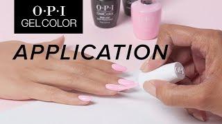 OPI GelColor Tutorial  Application