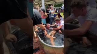 DEMONS   MANIFEST during water baptism - REACTION #jesus #bible #demons #christianity