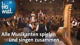 INTRO - Alle Musikanten spielen und singen zusammen  Wirtshausmusikanten  BR Heimat - Volksmusik