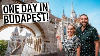 How to Spend One Day in Budapest Hungary - Travel Vlog  Top Things to Do See & Eat