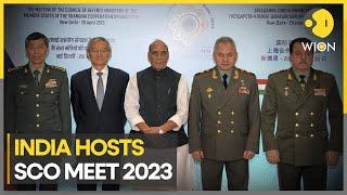 SCO Summit 2023 Rajnath Singh chairs SCO Defence Ministers meeting in New Delhi  WION