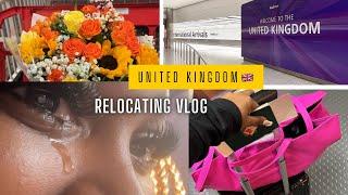 TRAVEL VLOG Relocating Moving from Nigeria  to United Kingdom  alone