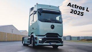 NEW 2025 Mercedes ACTROS L Diesel revealed - First Look Interior Exterior Specs