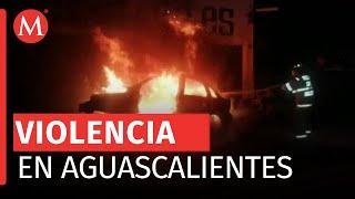 Detienen a 6 responsables de quema de vehículos en Aguascalientes