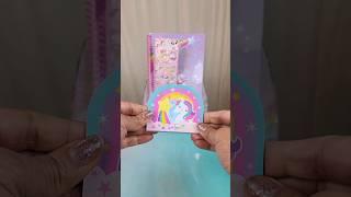 organize with me unicorn stationery