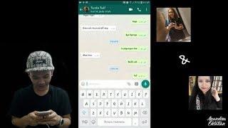 TEXT PRANK KE TANTE AKU & TEMEN AKU SAMA LAGU SUPERNOVA - AKU YANG AKAN PERGI