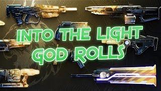 The God Rolls of Into The Light Weapons Mountaintop Recluse Edge Transit & More