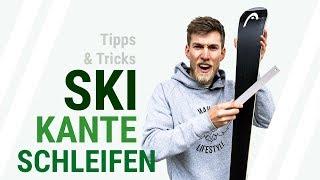 SKI KANTE SCHLEIFEN Tutorial -  Wie schleifst du die Kante deiner Ski? Tipps und Tricks  12