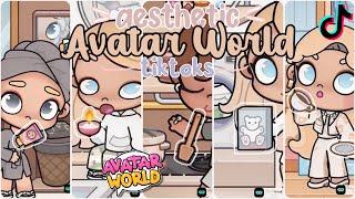 🩰50 minutes of Aesthetic Avatar World routines roleplay cooking etc. Avatar World TikToks