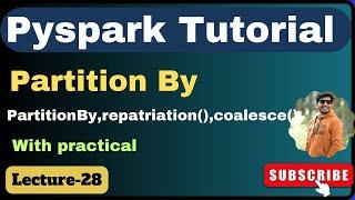 28  PartitionBy in pyspark  Pyspark tutorial