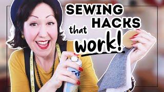 5 sewing hacks that will ACTUALLY make your sewing life better
