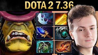 Alchemist Gameplay Miracle with Skadi and Radiance - Dota 2 7.36