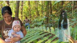 The fear of a single mother in the deep forest.