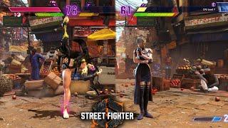 Street Fighter 6 Juri vs AKI PC Mod