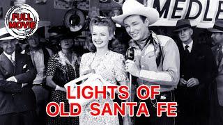 Lights of Old Santa Fe  English Full Movie  Western Drama Music