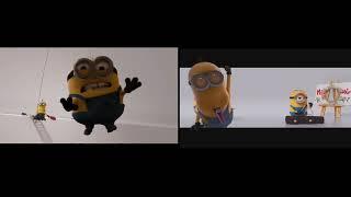 Despicable Me 2010 Credits vs Despicable Me 2 2013 Credits