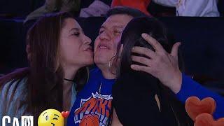 This Kiss Cam Moment at MSG was Wild 