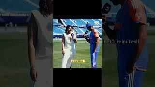 India won the world cup best moments after match #bumrah #sanjana #shorts #viral