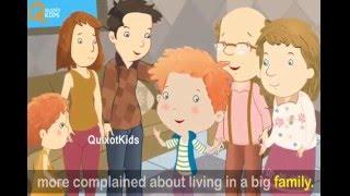 Love Your Family  Short Moral Stories For Kids  Cartoon Stories For Kids  Quixot Kids Stories