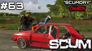 THIS CAR RUNS ON MANPOWER - Scumday Church ft. Irish Jamie & Spudd  PART 63