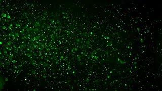 Free 4K green particles pack dust cinematic  Relaxing Background