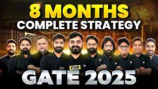 GATE 2025  GATE Exam Preparation 2025  GATE 2025 Preparation Strategy  GATE 2025 Complete RoadMap