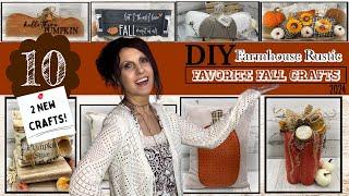 DIY Farmhouse Rustic Fall Crafts  DIY Mega Fall Crafts  Favorite Fall DIYs 2024