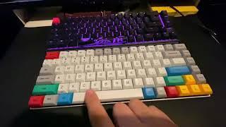 Vortex Race 3 vs. Ducky One 2 SF Comparison Cherry MX Silent Red Switches