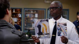 Best of...Brooklyn 99  Which picture is Jakes locker and which is a dumpster in the Philippines?