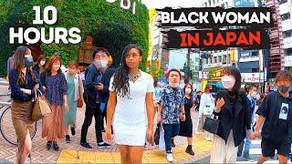 10 Hours of Walking in Tokyo as a Black Woman  Black Japan Vlog  Why Did I Move to Japan?