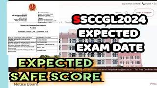 #ssc ssc cgl 2024 notification expected exam date  ssc cgl 2024 pre cut off expected