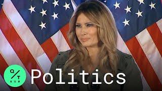 Melania Trump Defends Trump’s Use of Social Media