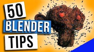 I packed 50 BLENDER TIPS into one video