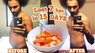 I QUIT EATING FOOD FOR 15 DAYS Except for PAPAYA not a detox diet
