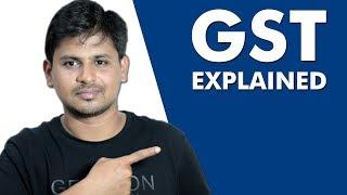 What is GST Goods and Services Tax in India - EXPLAINED