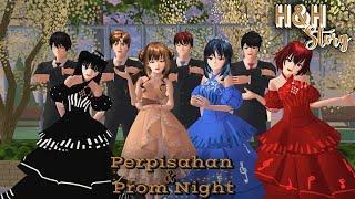 H&H Story #12 Perpisahan & Prom Night  SAKURA SCHOOL SIMULATOR DRAMA