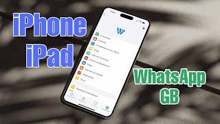 COMO INSTALAR o Whatsapp GB no iPhone - iOS 15  16  17  18 - SEM REVOGAR - 2024